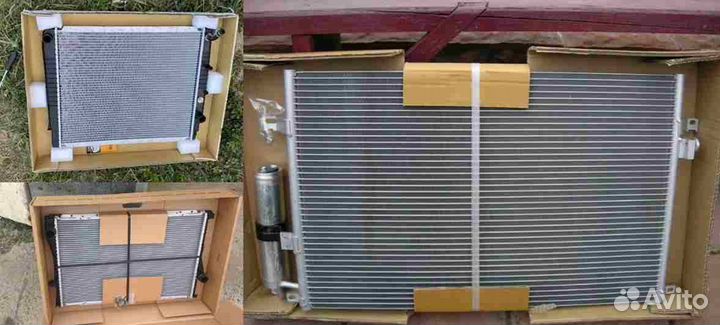 Радиатор системы охлаждения паяный Hyundai Elantra