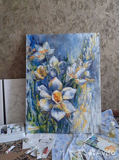 Картина маслом на холсте 