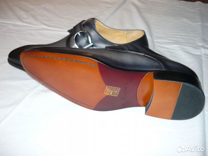 Туфли Carrucci Grey с черным полированным носком