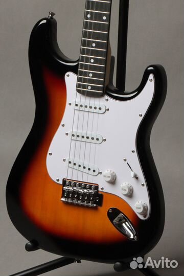 Новая электрогитара LEX Stratocaster Sunberst