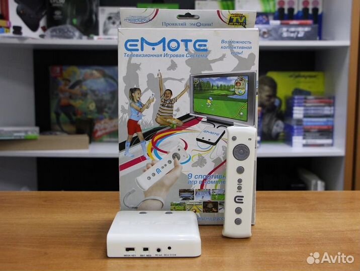Игровая приставка Emote (16 bit) +9 игр