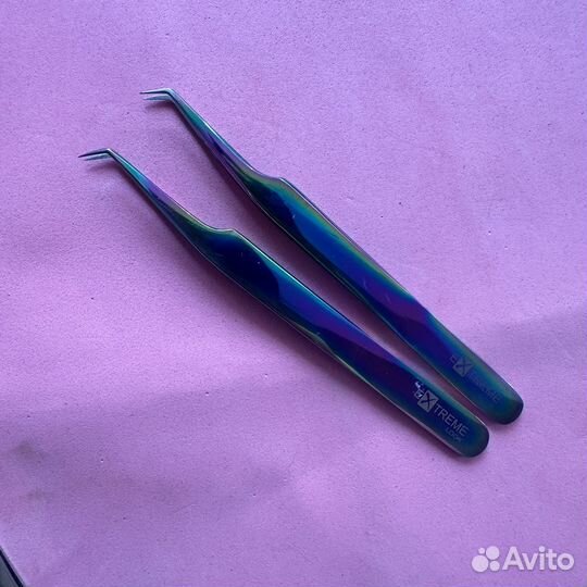 Пинцет для наращивания ресниц