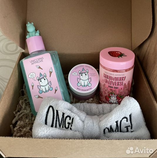 Набор косметики dolce milk, unicorns, листайте