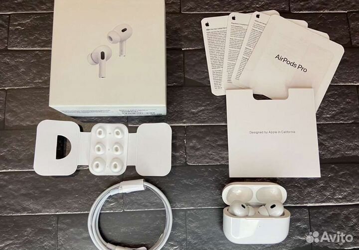 Airpods Pro 2 Premium 1:1 с шумоподавлением