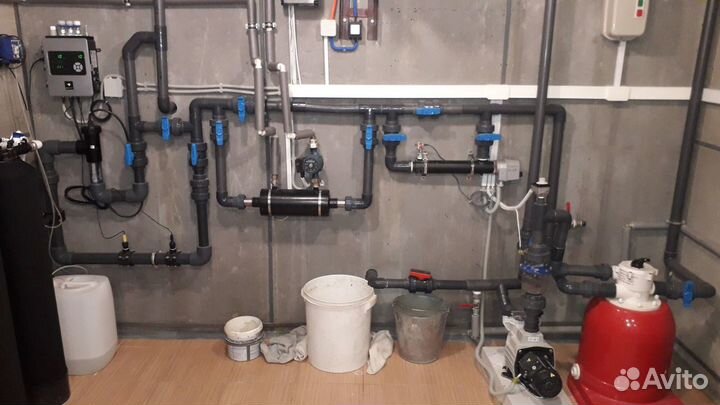 Обслуживание и ремонт бассейнов