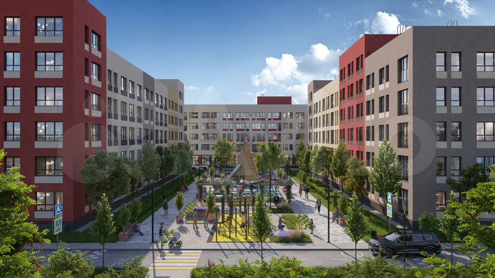 1-к. квартира, 42,1 м², 3/5 эт.