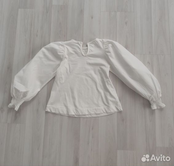 Блузка рубашка для девочки размер 122,7 лет, Zara