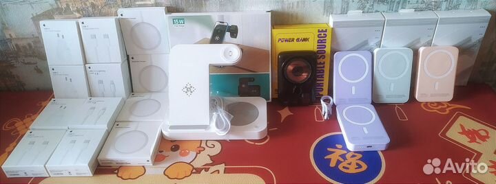 Беспроводная быстрая зарядка iPhone MagSafe, Блок