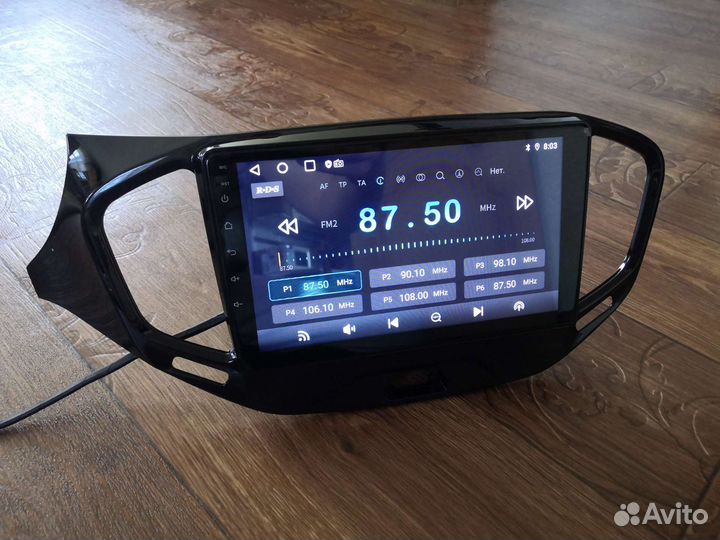 Магнитола 2 din android LADA Vesta Веста