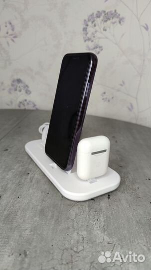 Беспроводное зарядное устройство 3 в 1 100 Вт