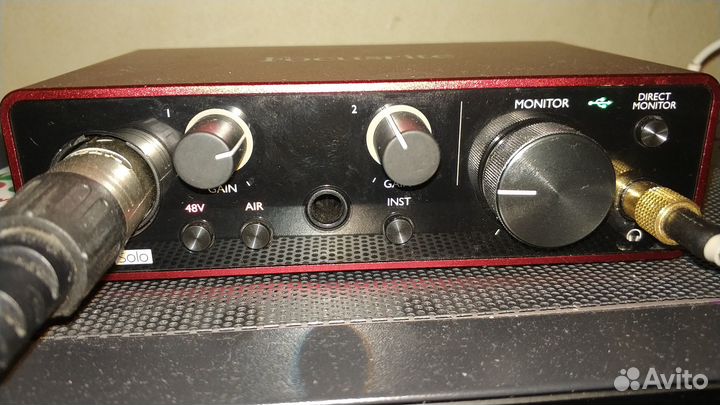 Звуковая карта Focusrite Scarlett Solo 3rd gen