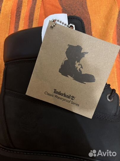 Ботинки timberland оригинал черные