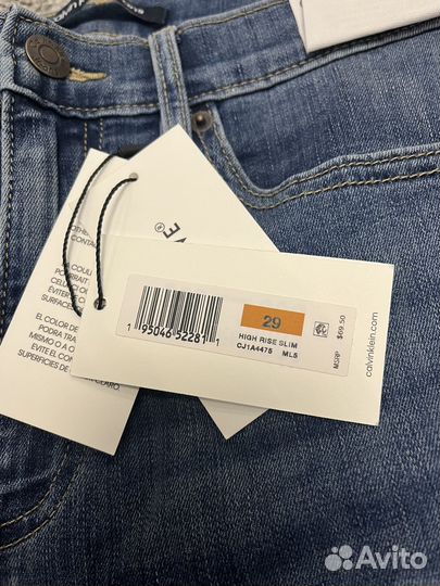 Джинсы calvin klein jeans женские