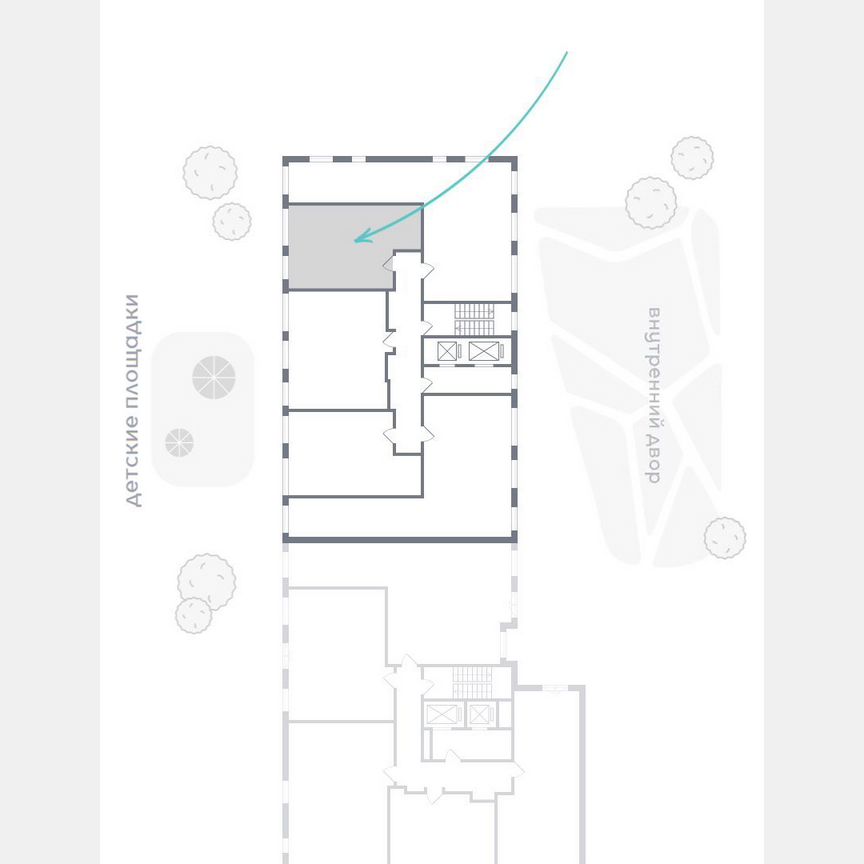 1-к. квартира, 37,8 м², 9/9 эт.