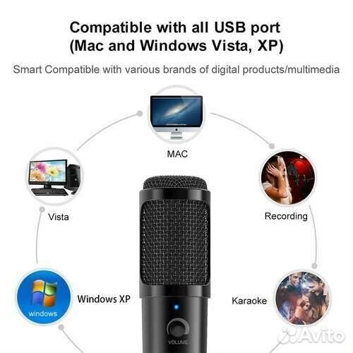 Конденсаторный микрофон студийный DM18