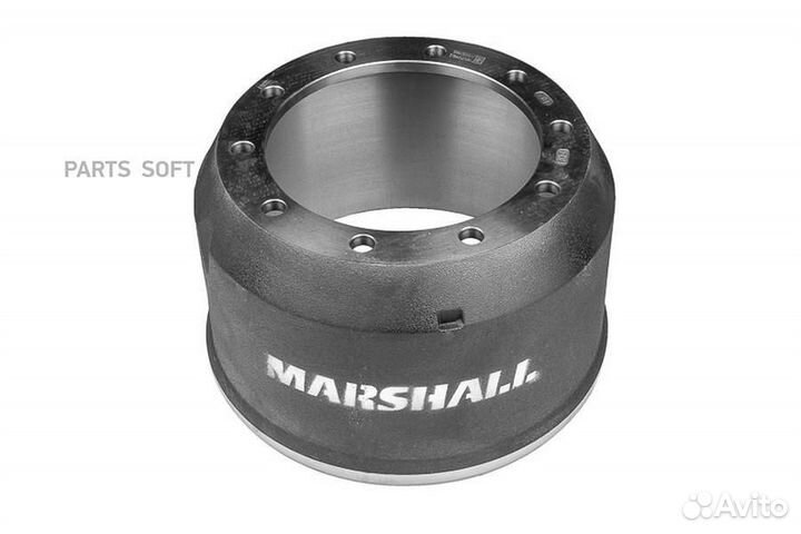 Marshall M1900188 M1900188 барабан тормозной 420х2