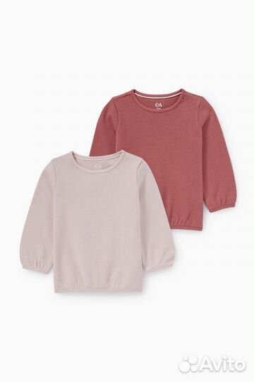 2в1 Свитшот лонгслив кофта C&A 62 86 весна лето