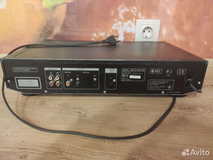 Дека Minidisc Deck Sony MDS-JE640