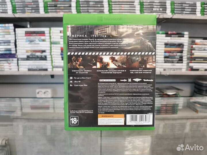 Wolfenstein 2 The New Colossus Xbox One Игры