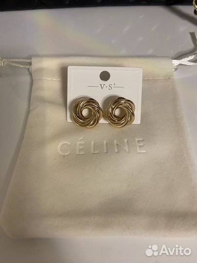 Серьги Celine