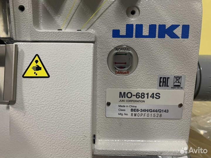 Оверлок Juki MO-6814S-BE6-34H/G44/Q143