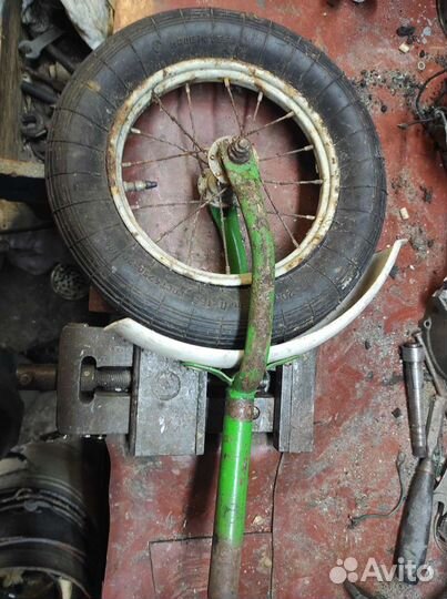 Колесо с вилкой