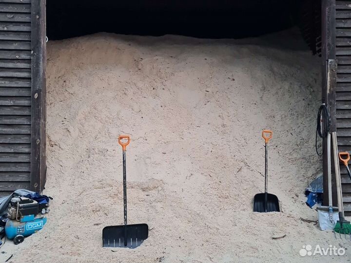 Опилки стружка в мешках