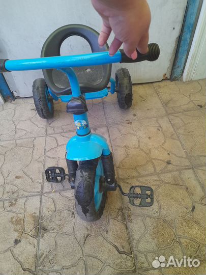 Детский 3х колесный велосипед бу