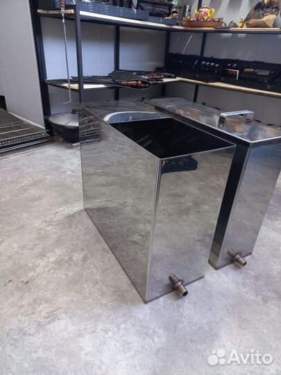 Бак для бани из нержавейки