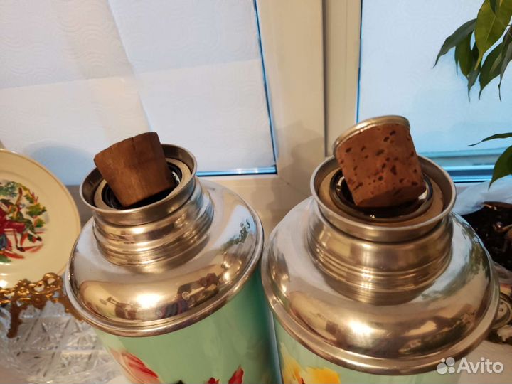 Термос китайский СССР в коробке