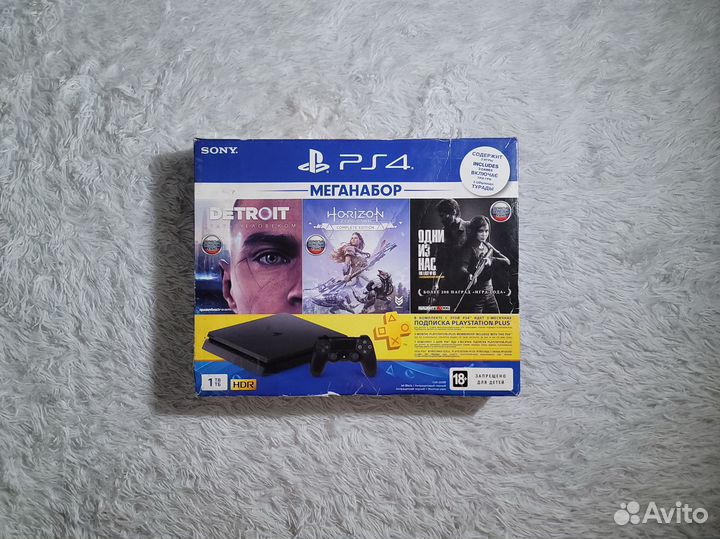 PS4 Slim 1Tb 2208 + более 400 игр. Возможен обмен