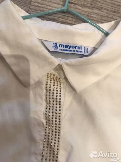 Блузка рубашка mayoral 152