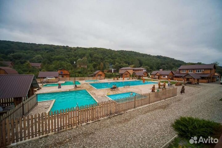 Термальные источники / Гуамское ущелье из Ростова