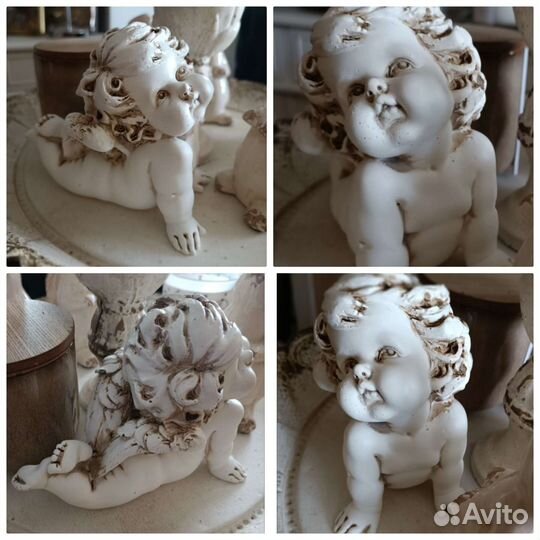 Статуэтка ангел 16,5см кролик фоторамка