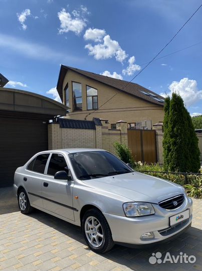 Hyundai Accent 1.5 МТ, 2005, 283 000 км