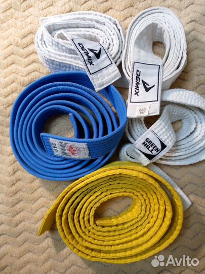 Пояс оранжевый для кимоно