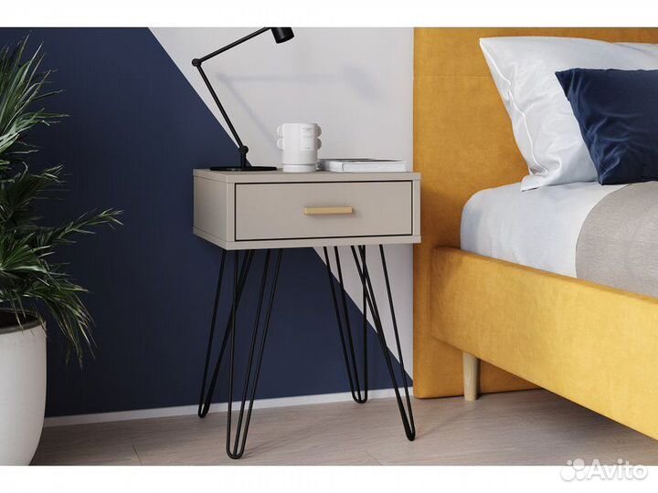 Тумба прикроватная Ивейн-5 Iron Latte