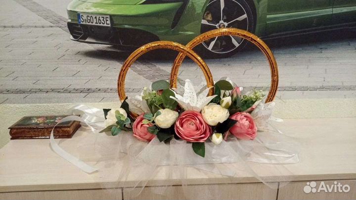 Свадебные украшения на машину продажа