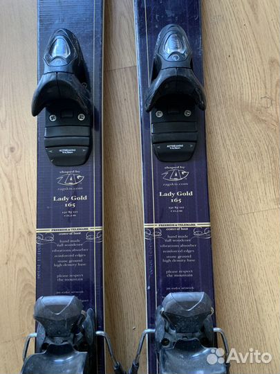 Горные лыжи фрирайд женские ZAG Lady Gold 165см