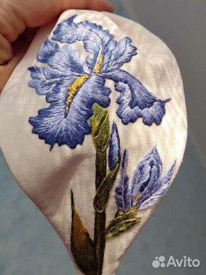 Ободок для волос ручной работы