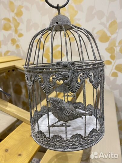 Металлическая декоративная клетка