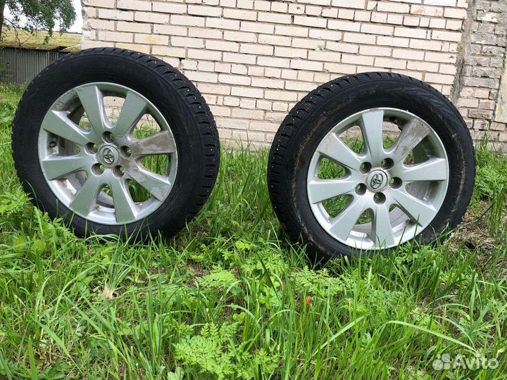 Колеса в сборе r16 зимние camry