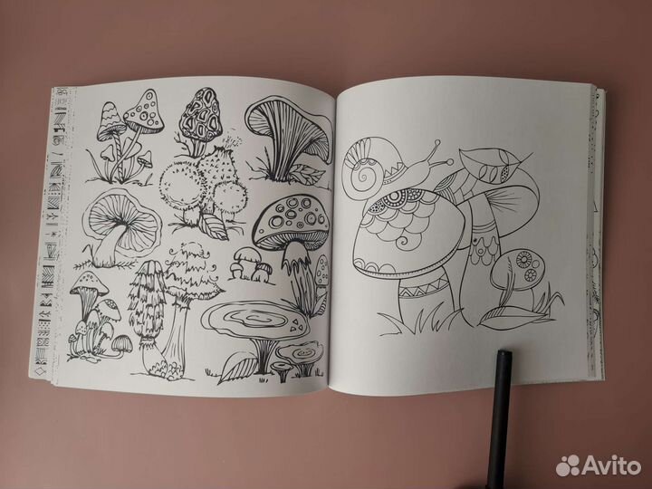 Раскраска для взрослых иностранная Rita Berman