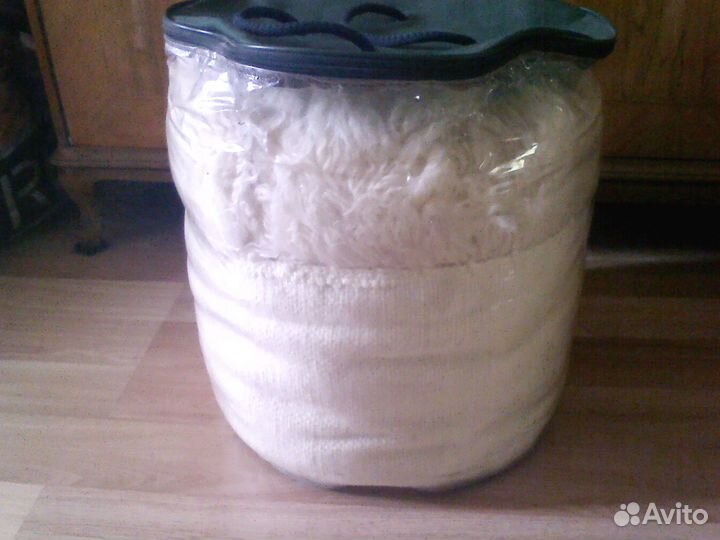 Покрывало овечья шерсть натуральная