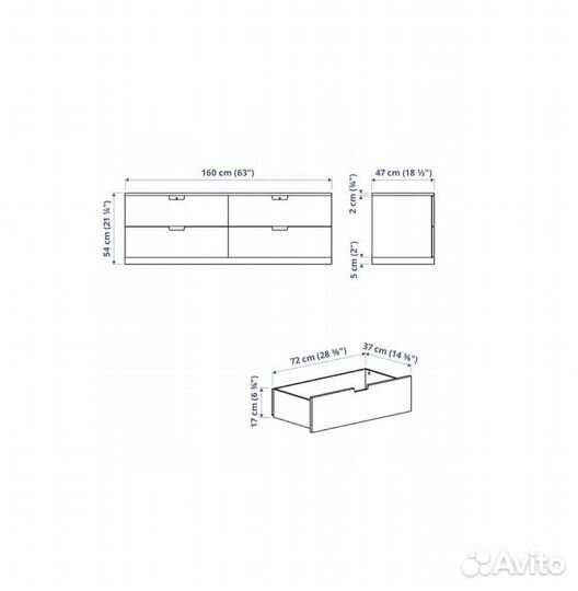 Комод нордли икеа