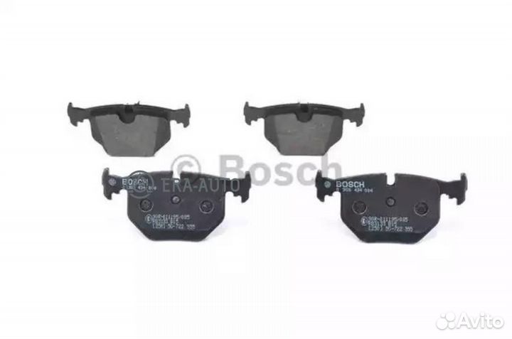 Bosch 0 986 494 006 Дисковые колодки задние