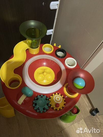 Домик+Развивающий столик центр ELC с шариками