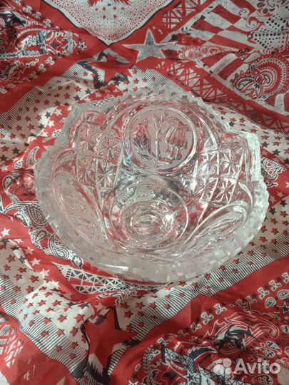 Хрустальная посуда времен СССР