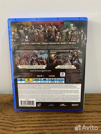 Игра For Honor Ps4 Ps5