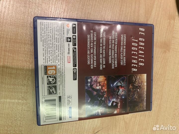 Spider man 2 ps5 диск